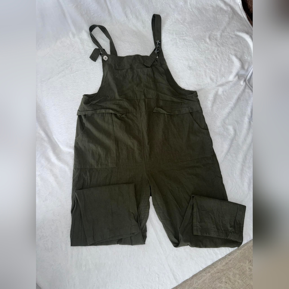 Amazon Olive Green Jumpsuit